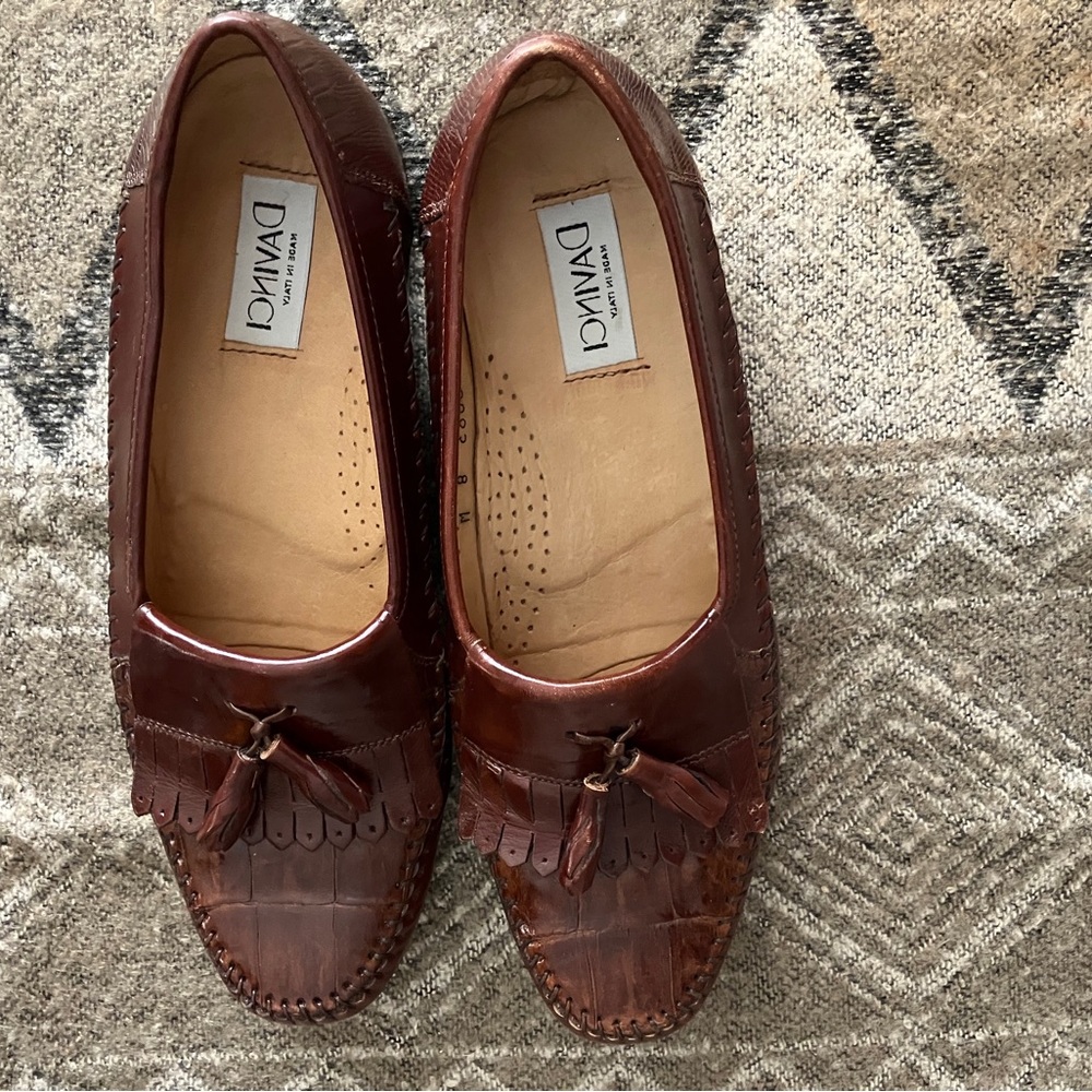 Genuine Crocodile and Lizard shoes for men by Davinci -8M
